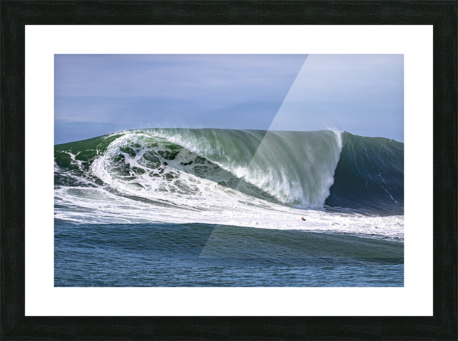 Triagle Wave Picture Frame print