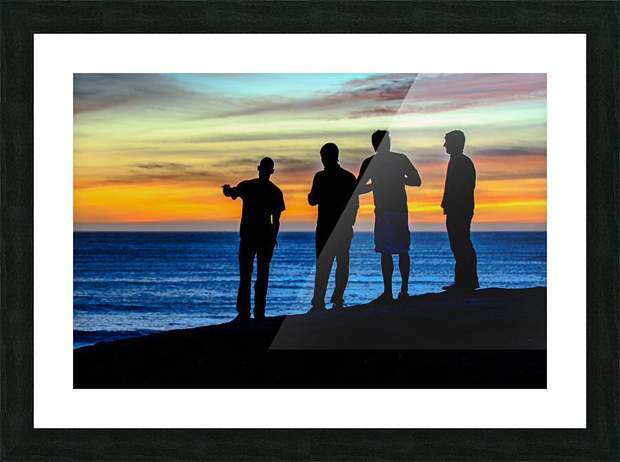 Talking Story Picture Frame print