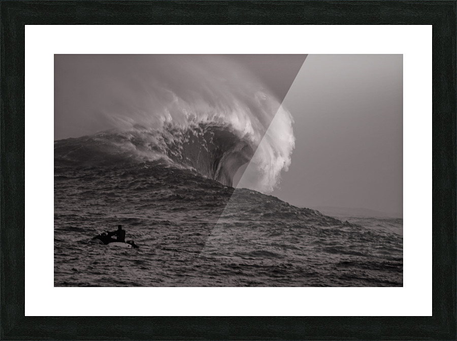 Mavs B W Seq 2 Picture Frame print
