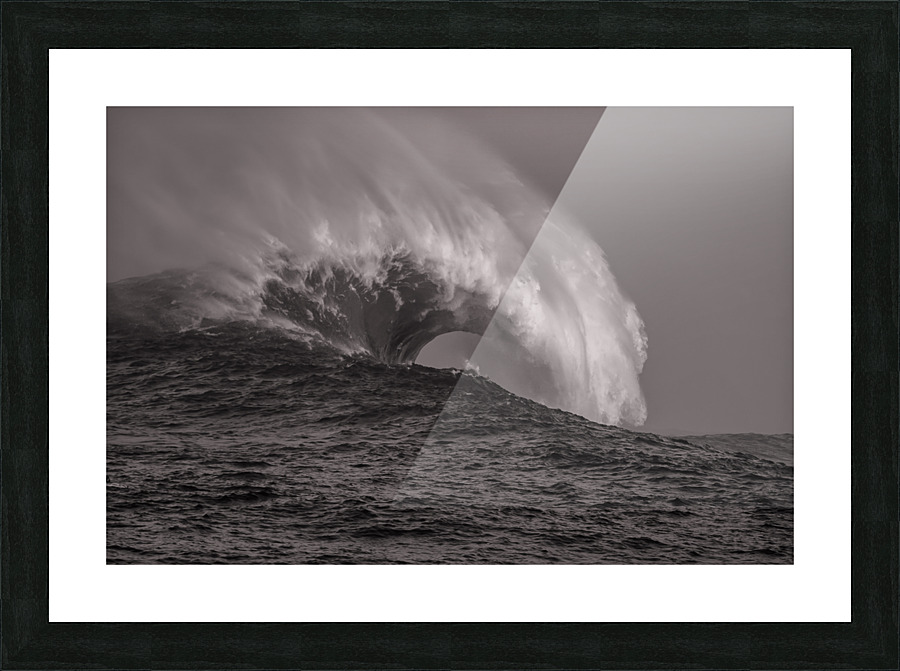 Mavs B W Seq 3 Picture Frame print