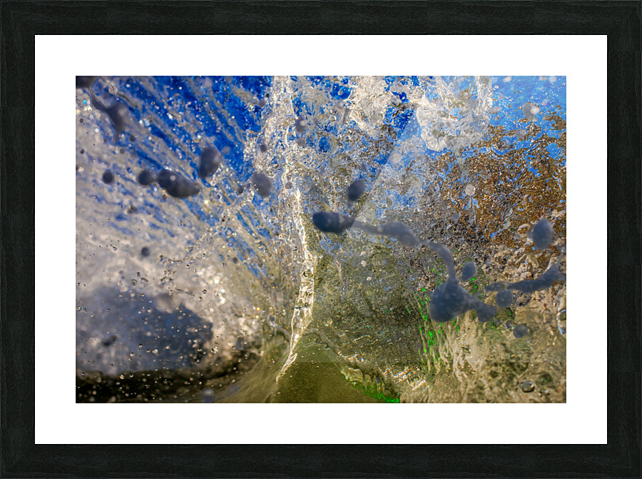 Splash Picture Frame print