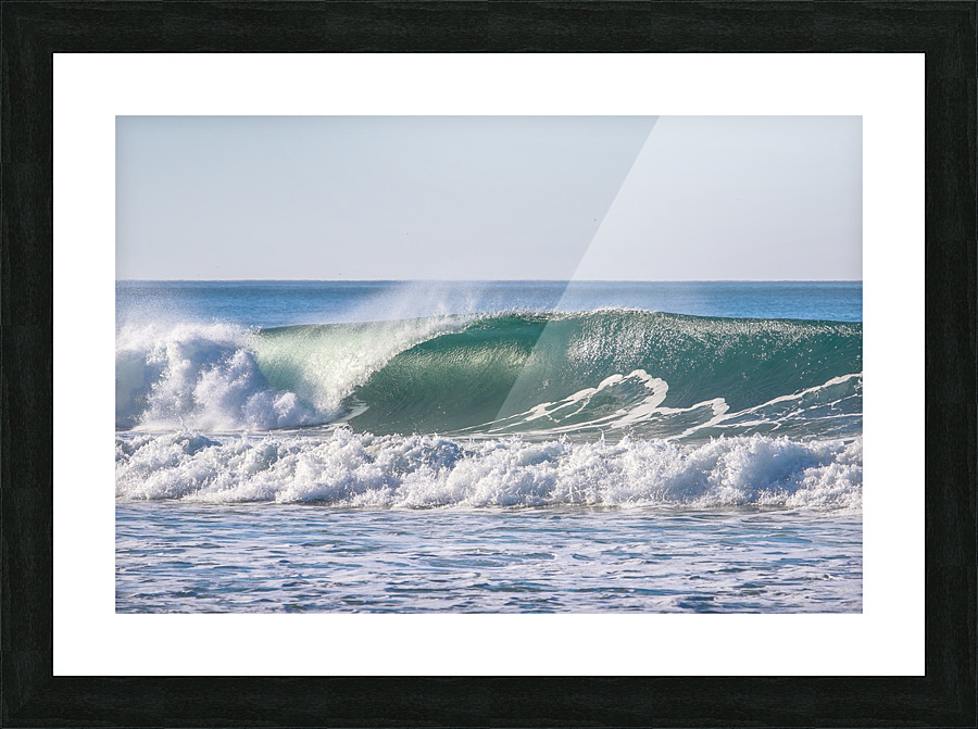Sunny barrel Picture Frame print