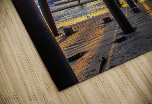 sunset pier surfer RunAmuck Photography puzzle