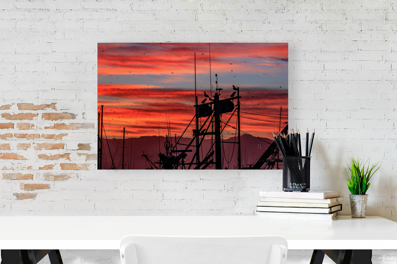 Mast Sunrise Reproduction