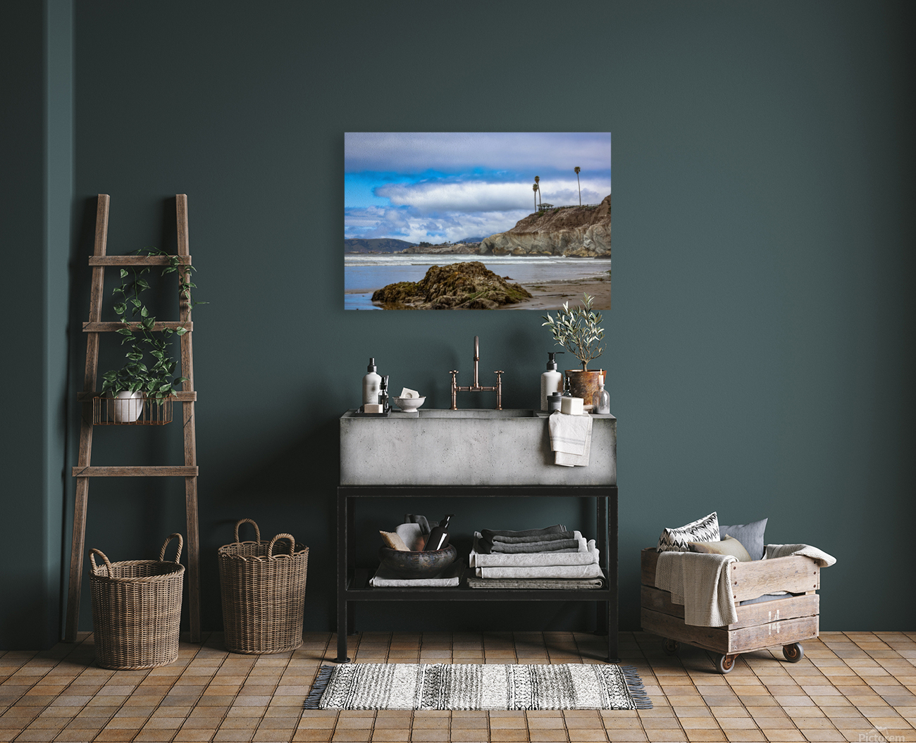 Low Tide Hideaway Reproduction