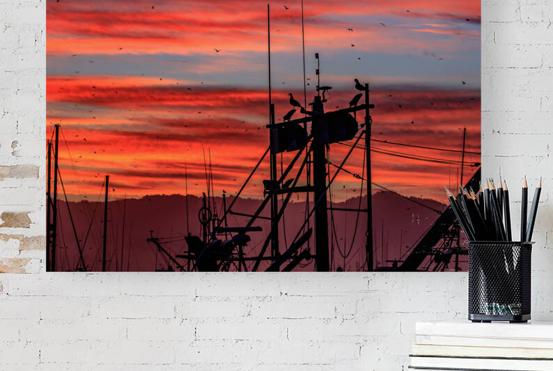 Mast Sunrise by RunAmuck Photography