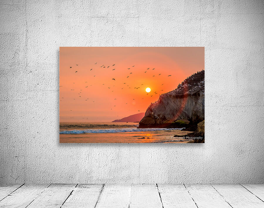 Fire Sunset Wall Preview