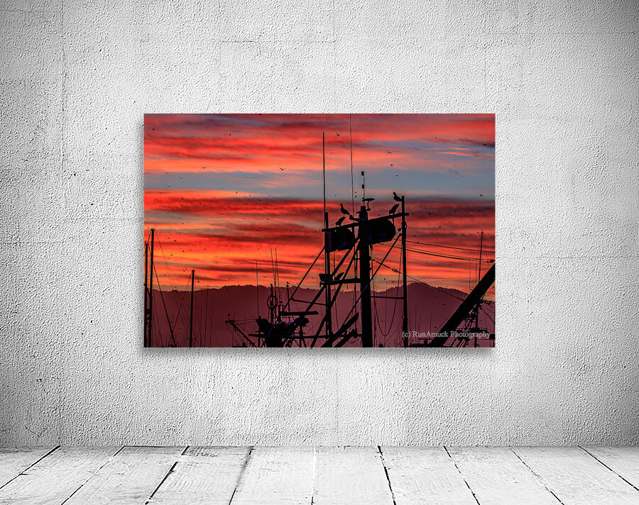 Mast Sunrise Wall Preview