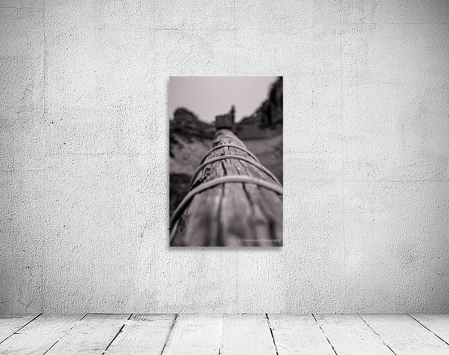 wrapped log Wall Preview