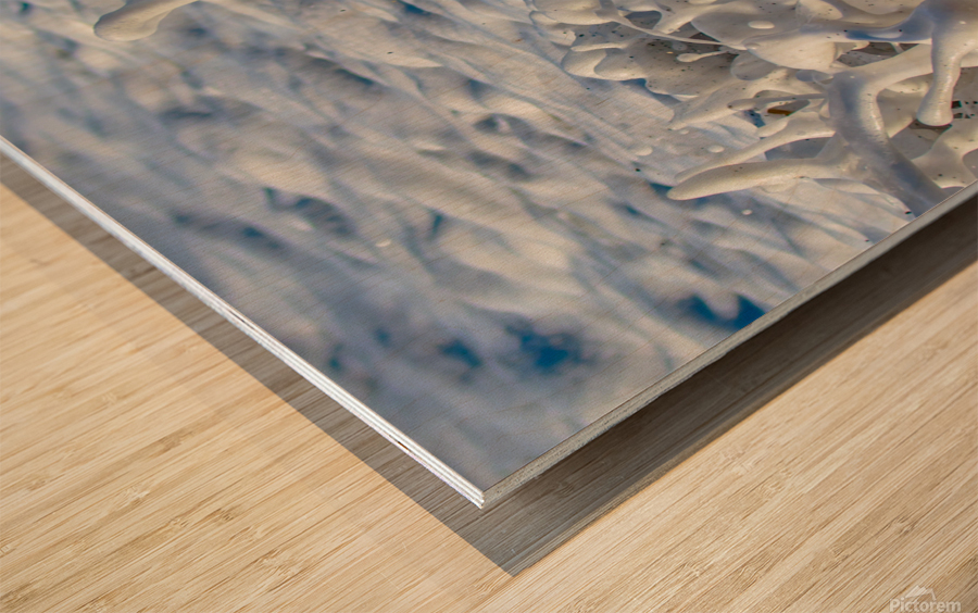 Seafoam Wood print