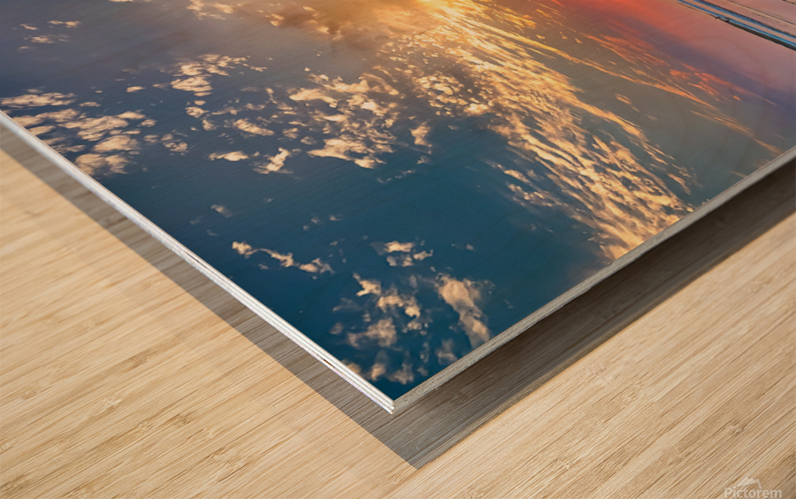 Time Sits Still V.2 Wood print