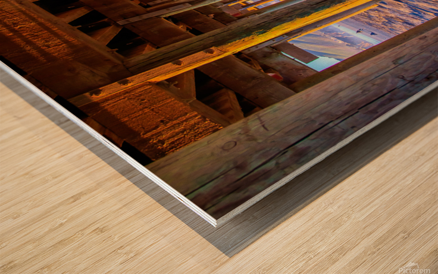 Under the Boardwalk Wood print