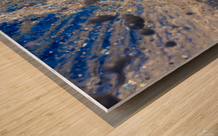 Splash Wood print