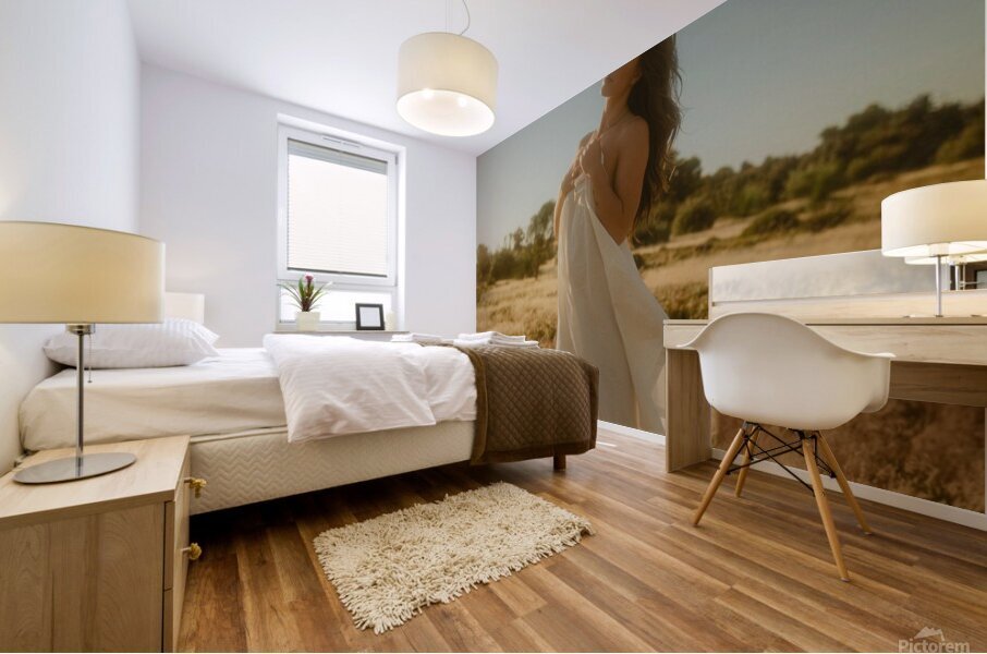 Enjoying Mural print