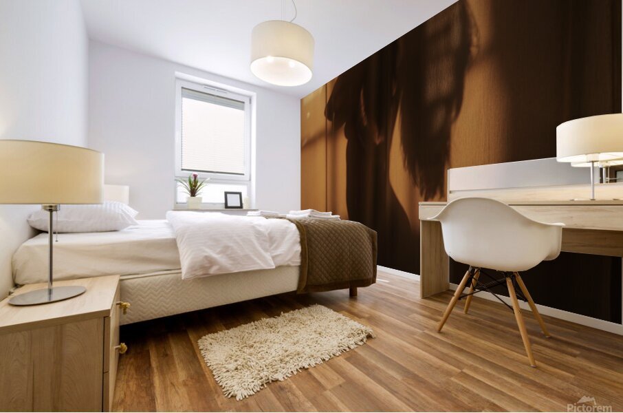 Sunset babe 2 Mural print