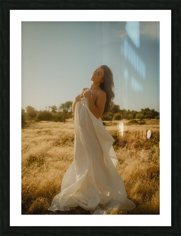 Enjoying Picture Frame print