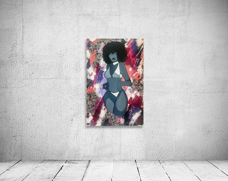 Afro Lady Wall Preview