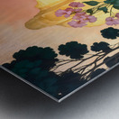 Golden Mountain Metal print