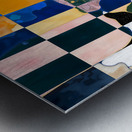 Luxe Checkerboard  Metal print
