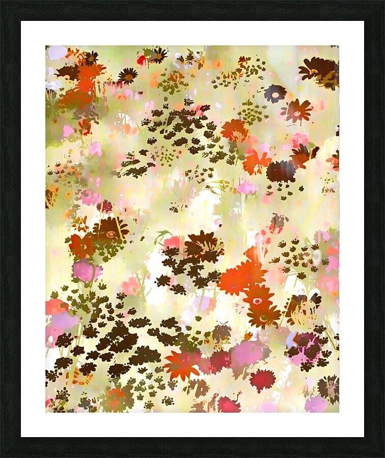 A Sunlit Meadow Picture Frame print