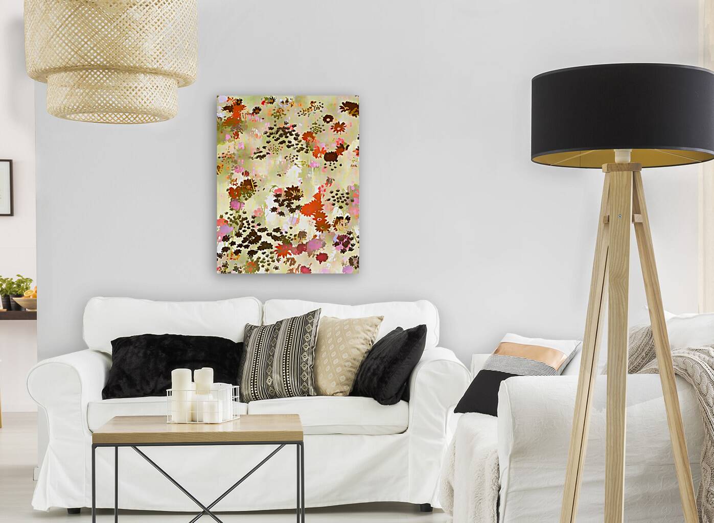 A Sunlit Meadow Reproduction