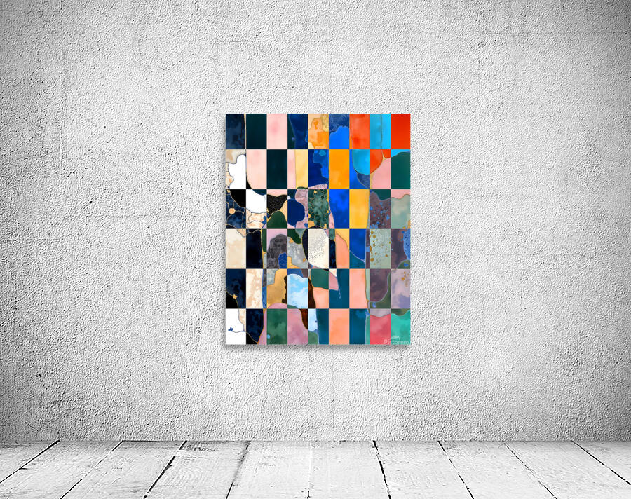 Luxe Checkerboard  Wall Preview