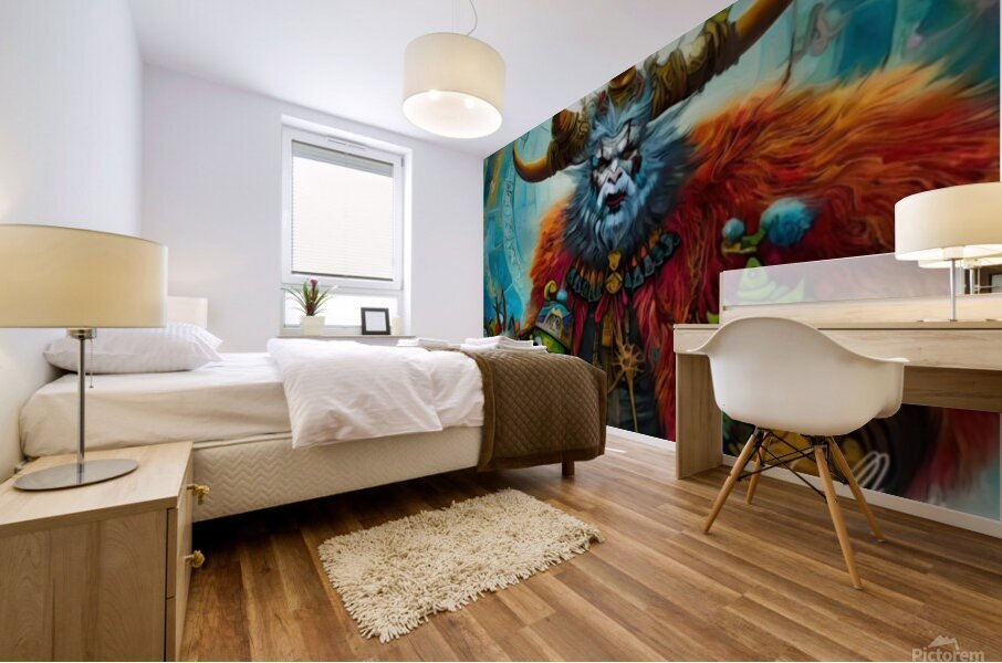 Krampus 2 Mural print