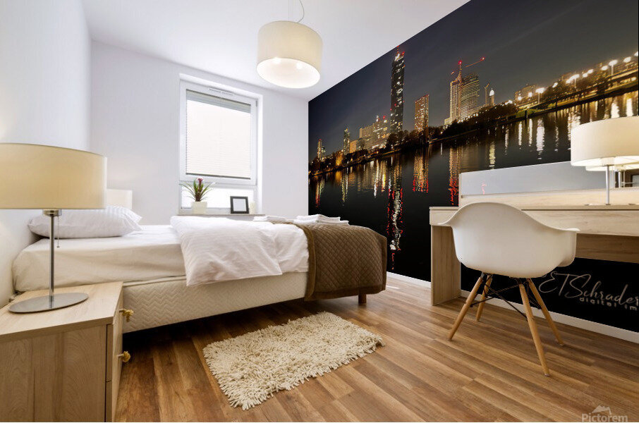 Vienna Night Mural print