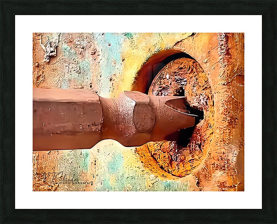 rustyscrew consensual Picture Frame print