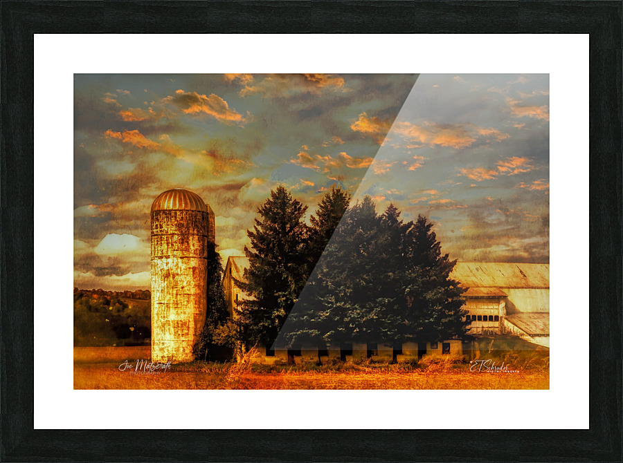 barn hamilton ny Picture Frame print