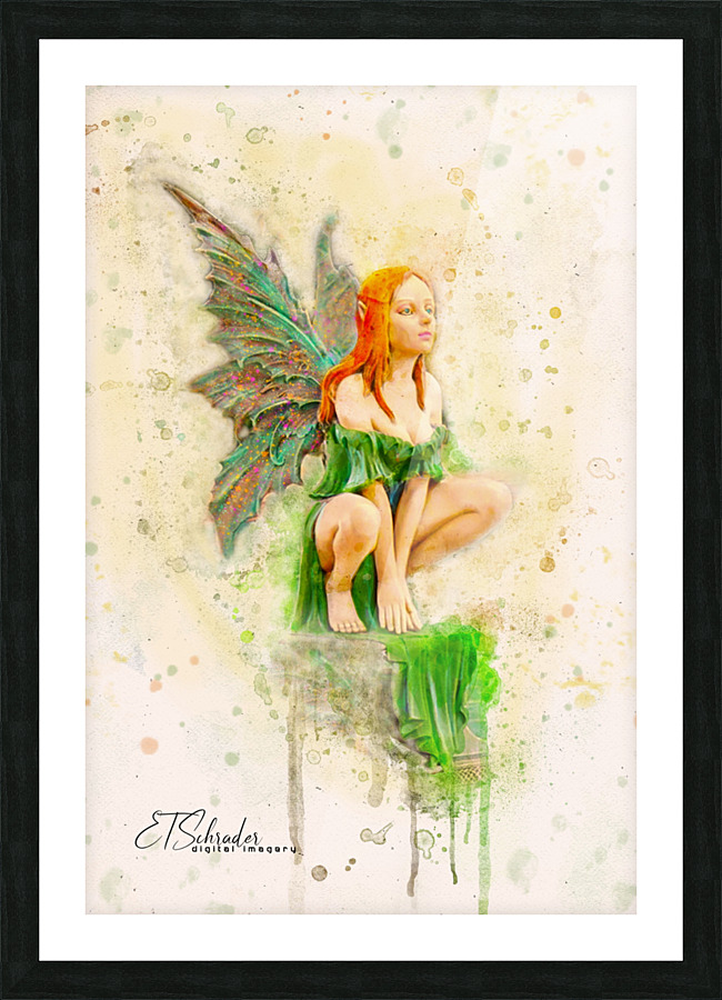celtic fairy by ETSchrader Wall Art