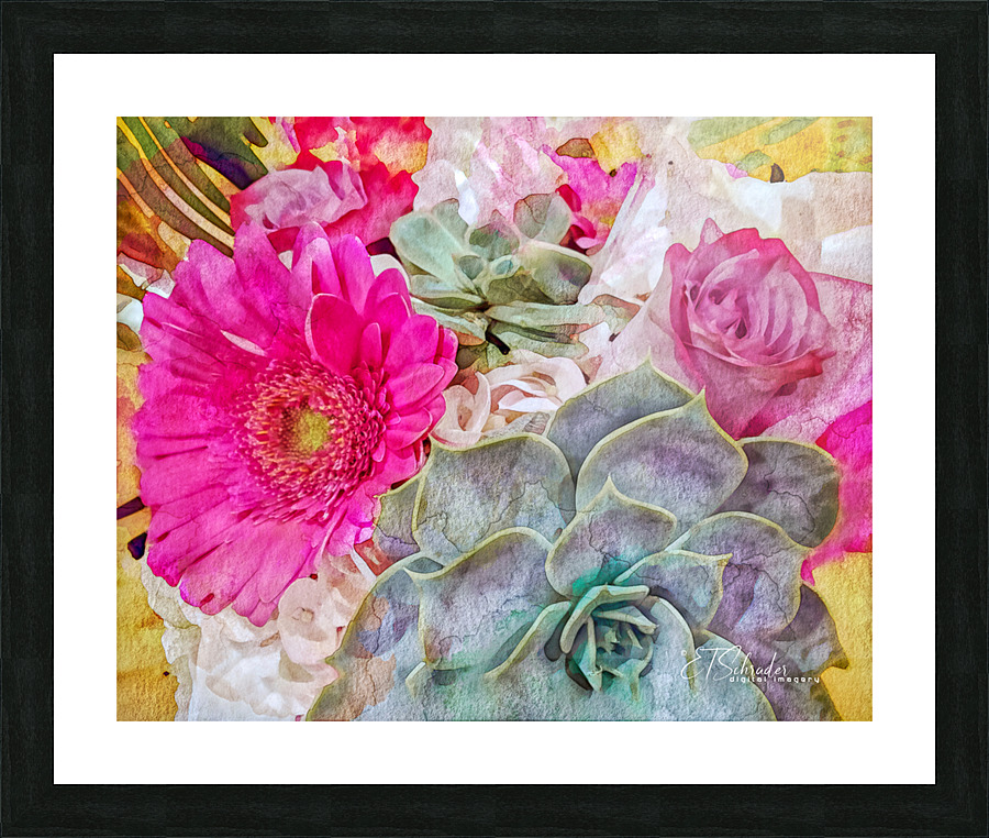 china aster Picture Frame print