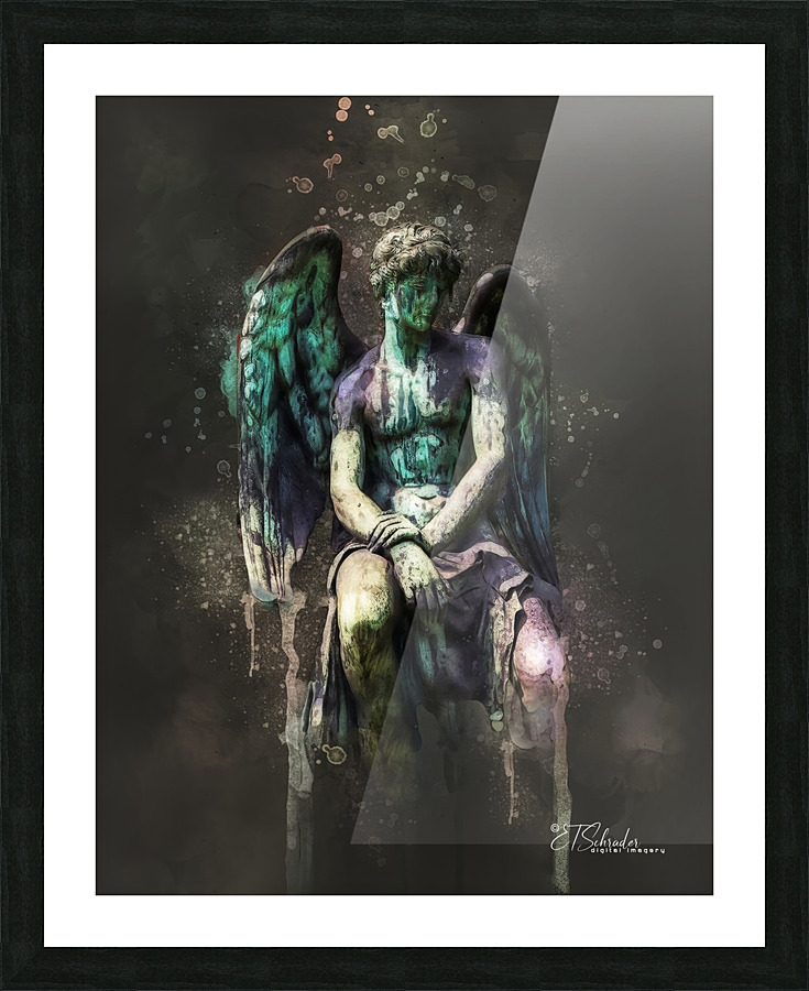 guardian angel Picture Frame print