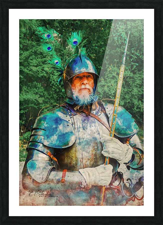 jamestown guard Picture Frame print