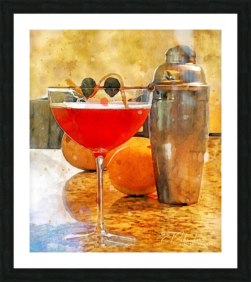 negroni Picture Frame print