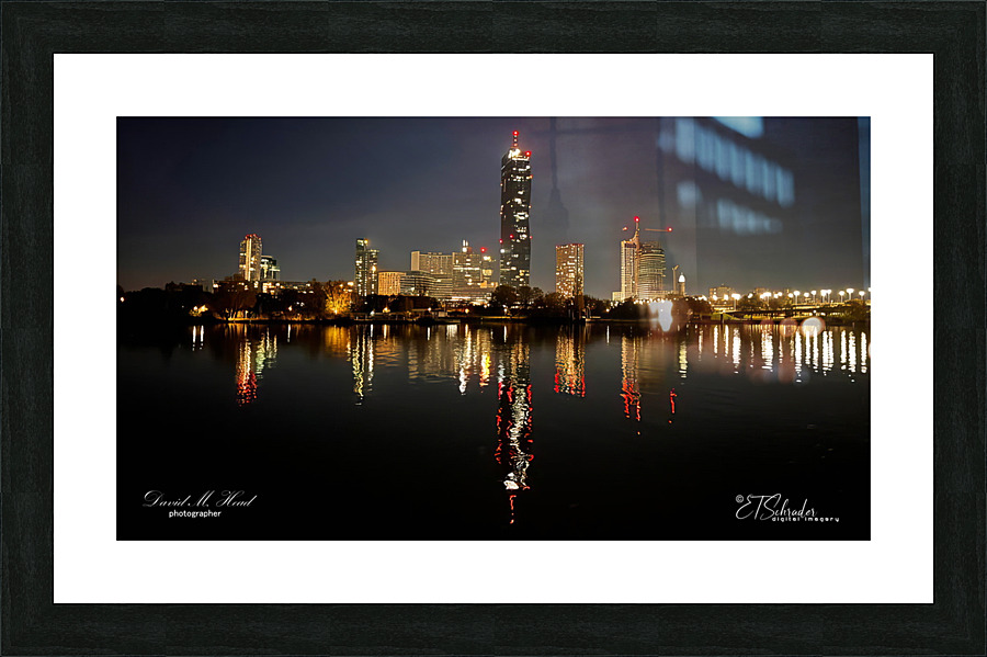 Vienna Night Picture Frame print
