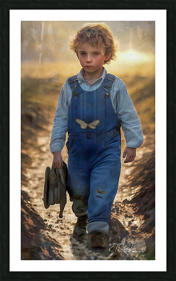 butterflyboy Picture Frame print