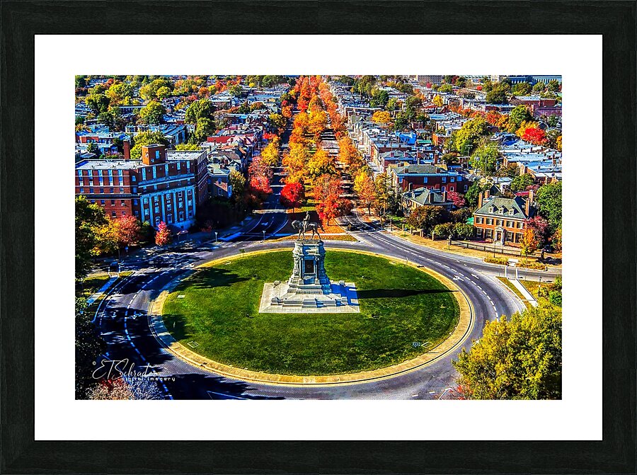 Robt E Lee RVA Picture Frame print