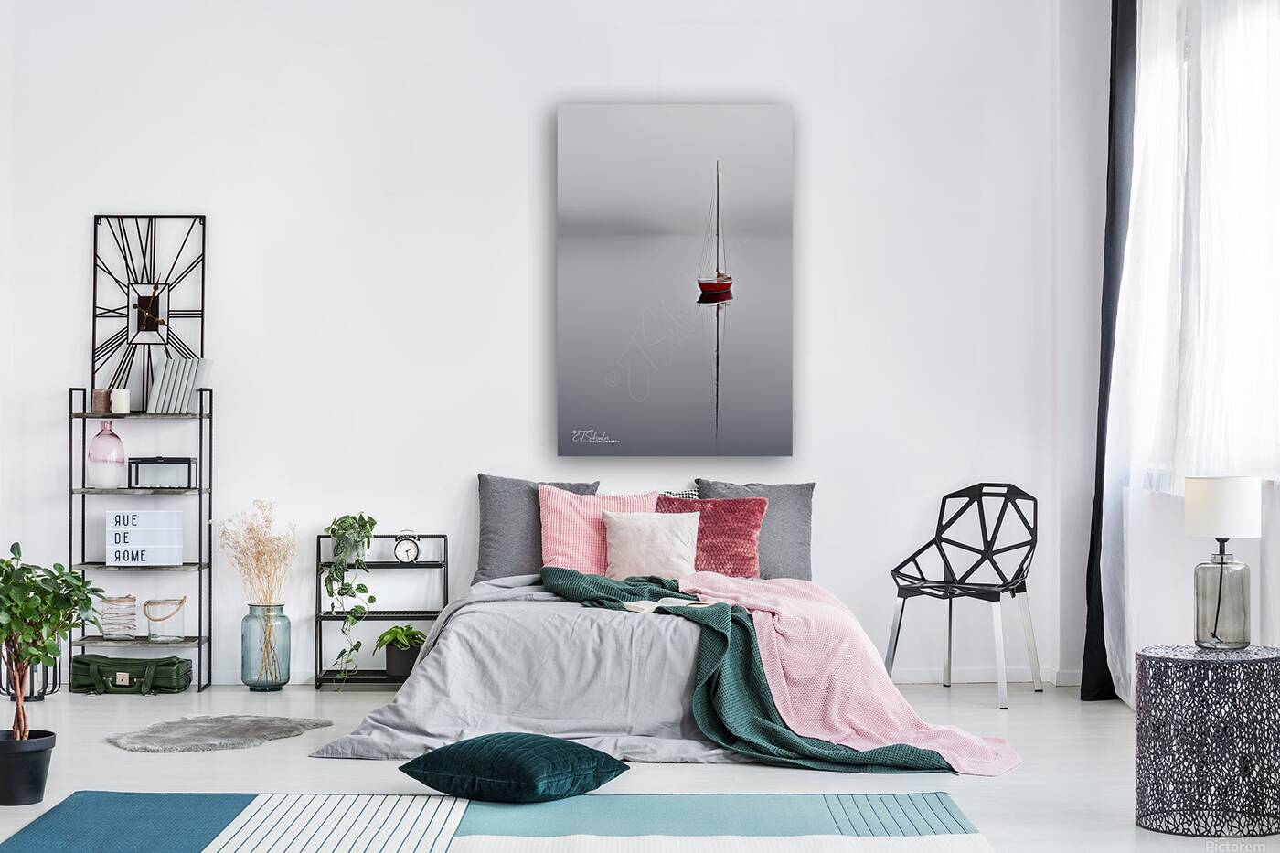 Solitary Maritime Sentinel Reproduction