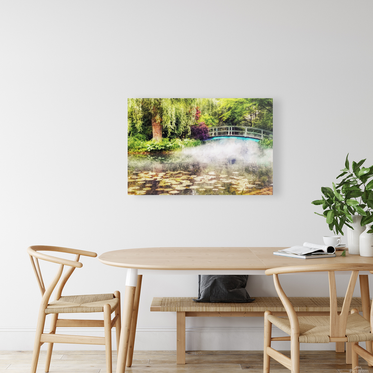monet bridge Reproduction