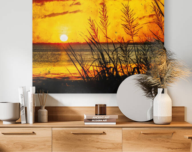currituck sound sunset  by ETSchrader