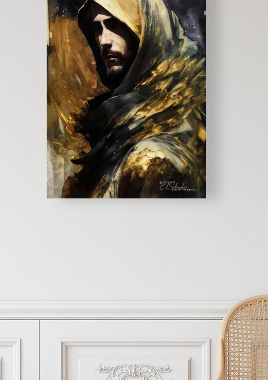 man in black and gold by ETSchrader