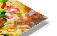 5 flowers HD Metal print