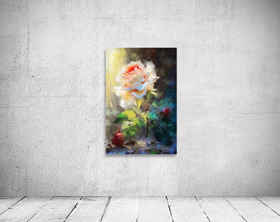 white rose Wall Preview