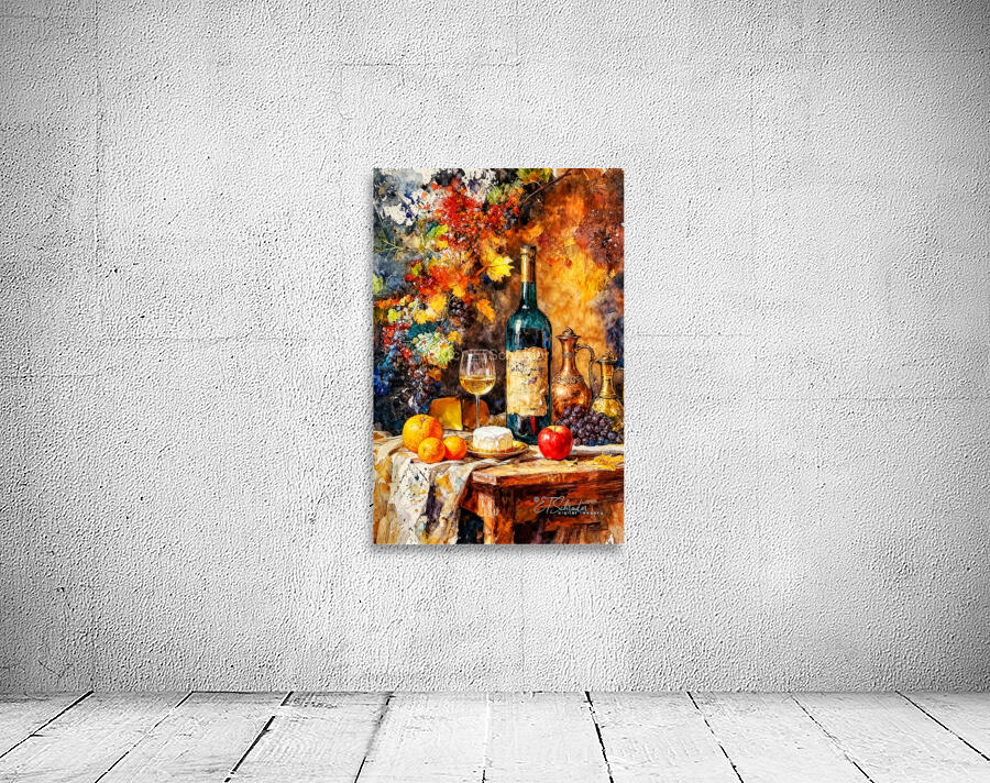 vintage wine Wall Preview