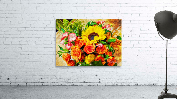 5 flowers Wall Preview