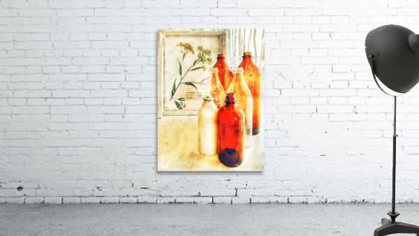boneset and bottles Wall Preview