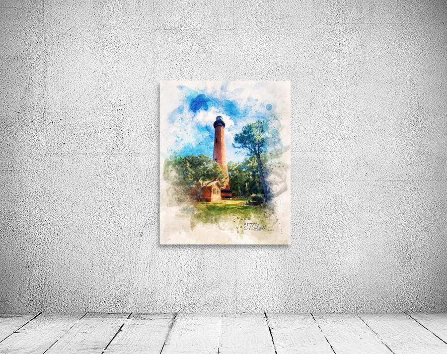 currituck sound lighthouse Wall Preview