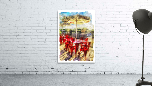 red chairs Wall Preview