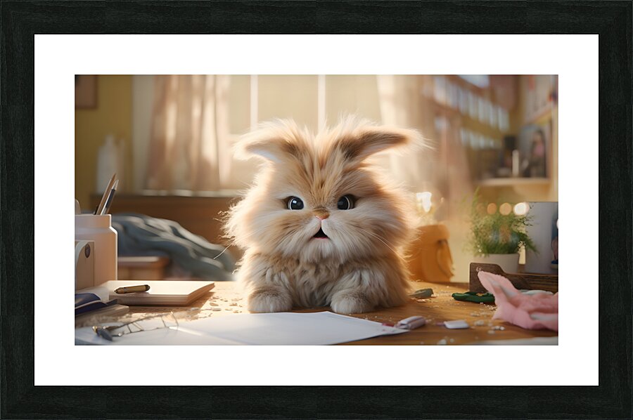A Notebook Tale. Picture Frame print